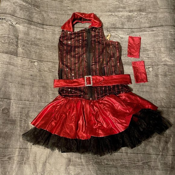 Weissman Other - Girl’s Weissman Dance Costume Jazz 5681 Large Child Red